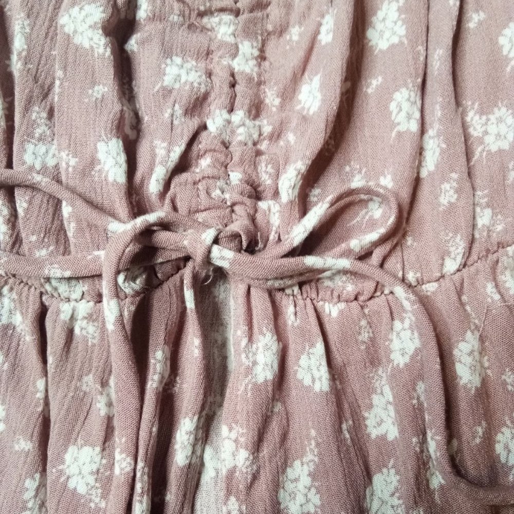 The Outfit Floral Ruffle Hem Top - Picture 5 of 5